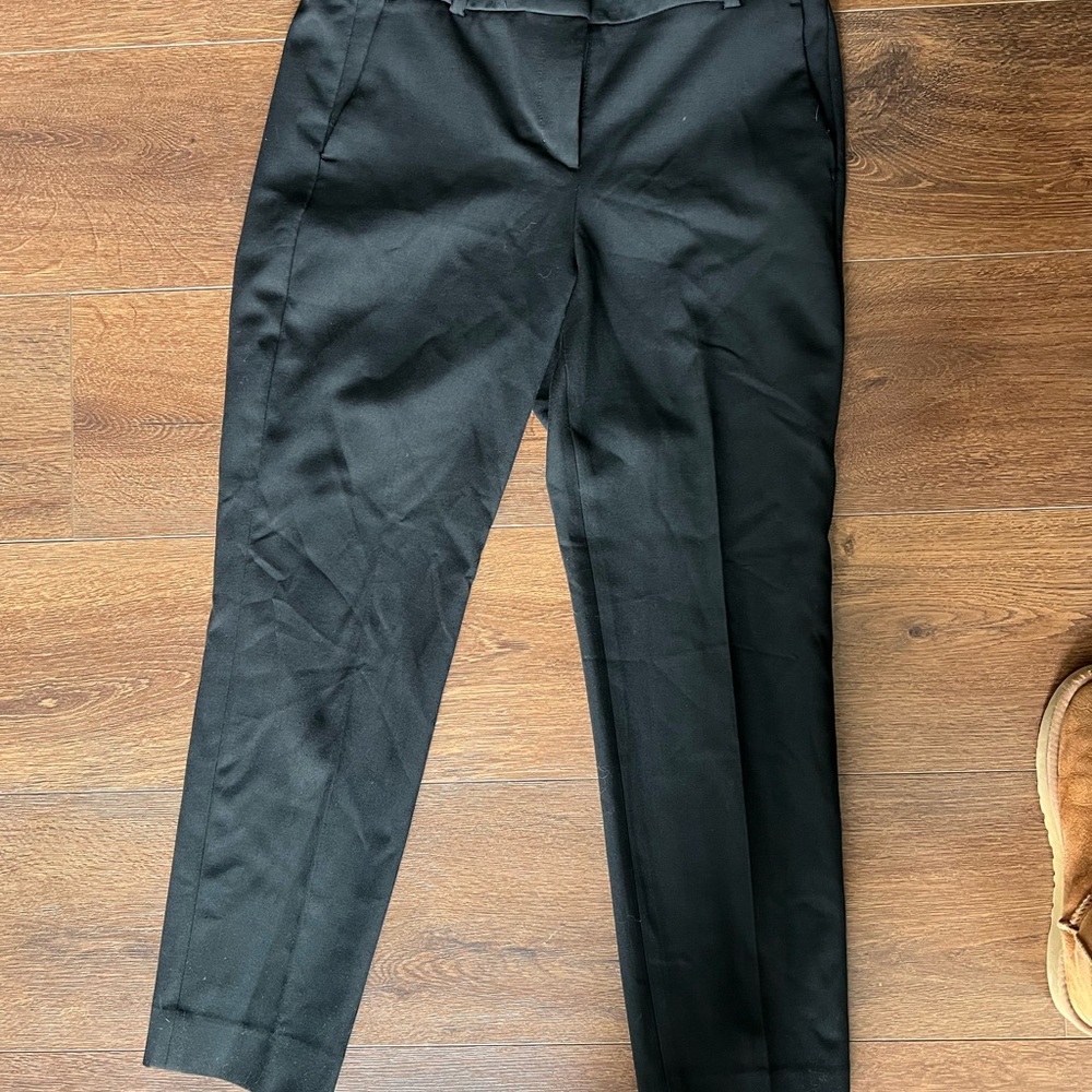 J. Crew Cameron Black Pants slim cropped